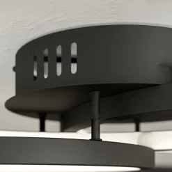 Trio WiZ Aaron smart LED-taklampe, antrasitt