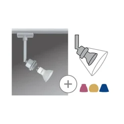 URail LED-spot 3,5 W GZ10 krom matt