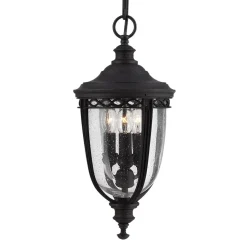 Utendørs hengelampe English Bridle, svart