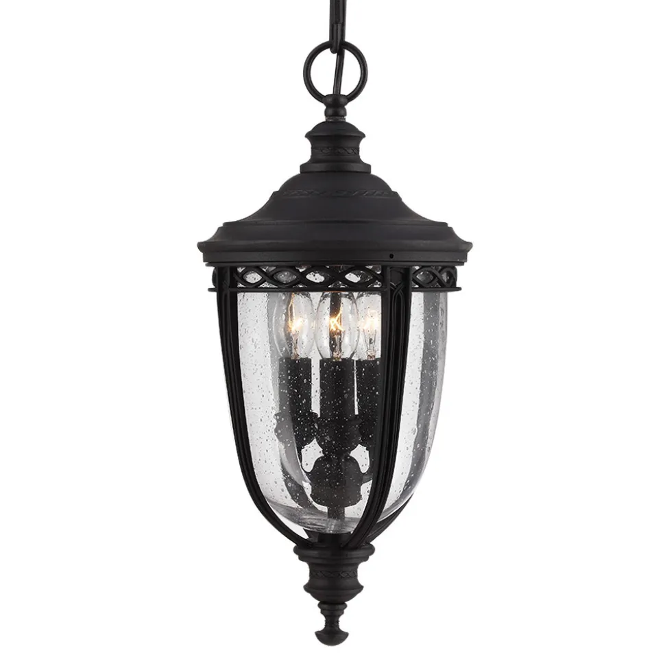 Utendørs hengelampe English Bridle, svart