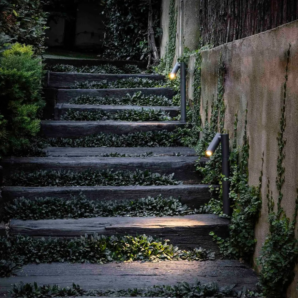 Utendørs LED-spot Spy-2, 43,5 cm