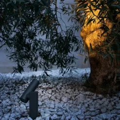 Utendørs LED-spot Spy-1, 14,5 cm