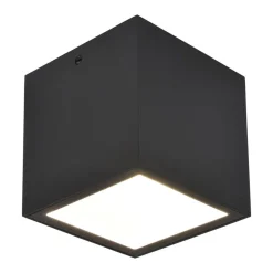 Utendørs LED-taklampe Gemini XS, 3 000 K, svart