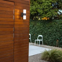 Utendørs LED-vegglampe Cyra, 2 lyskilder