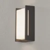 Utendørs LED-vegglampe Indus, antrasitt