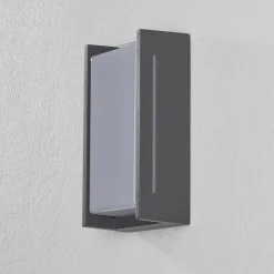 Utendørs LED-vegglampe Indus, antrasitt
