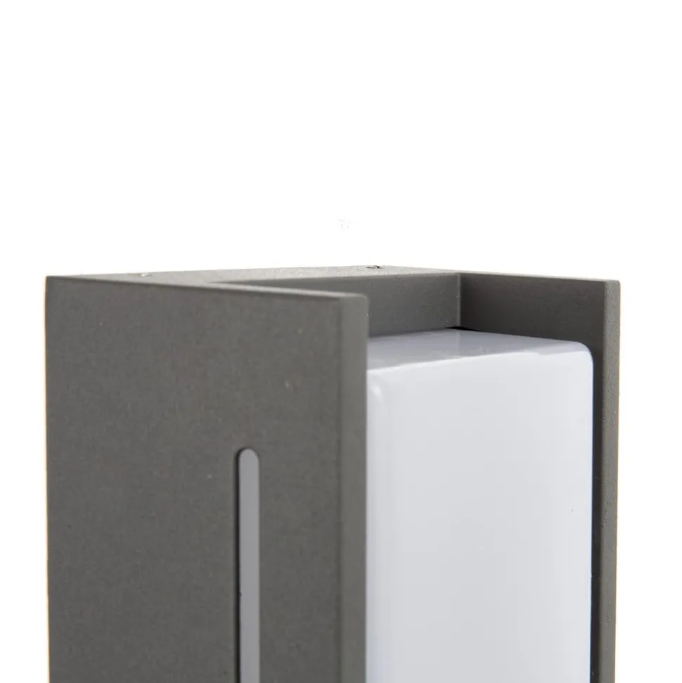 Utendørs LED-vegglampe Indus, antrasitt