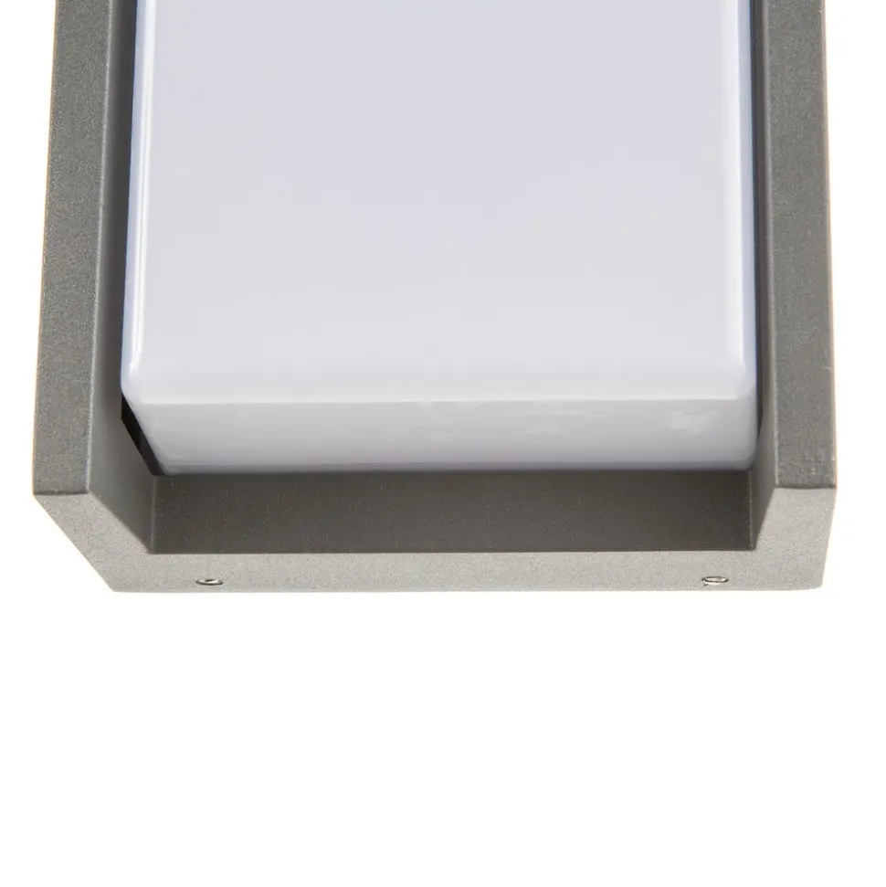 Utendørs LED-vegglampe Indus, antrasitt