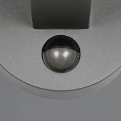Utendørs LED-vegglampe Mackenzie Sensor antrasitt, støpt aluminium