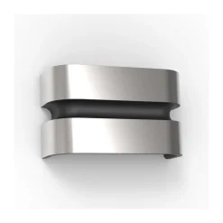 Utendørs LED-vegglampe Maya i stål