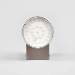 Utendørs LED-vegglampe Morena, stål, 2 lyskilder