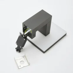 Utendørs LED-vegglampe Olesia, firkantet