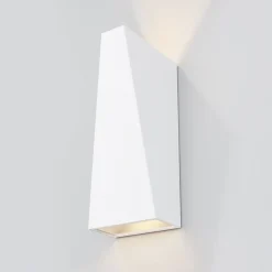 Utendørs LED-vegglampe Times Square hvit