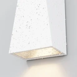 Utendørs LED-vegglampe Times Square hvit