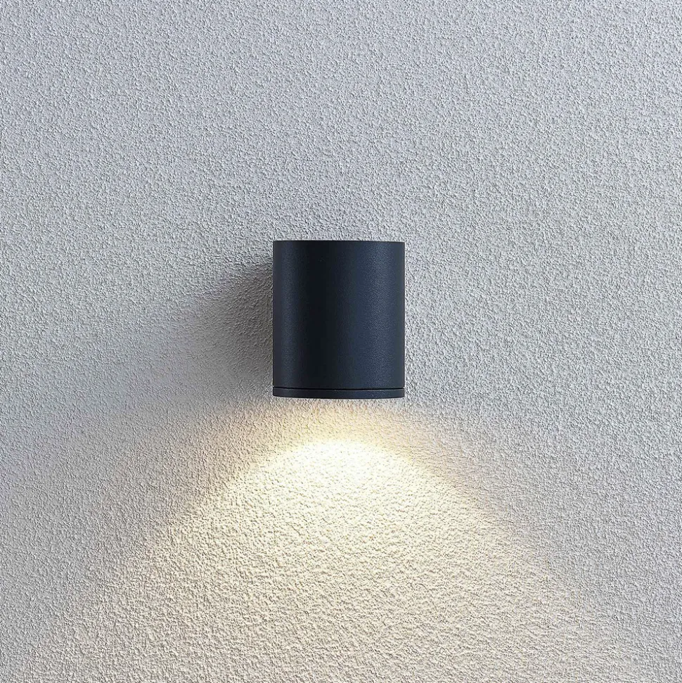 Utendørs LED-vegglampe Visavia, 1 lyskilde