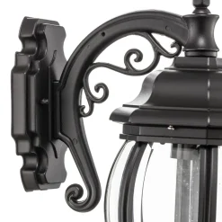 Utendørs vegglampe Andrew lanterne hengende, svart