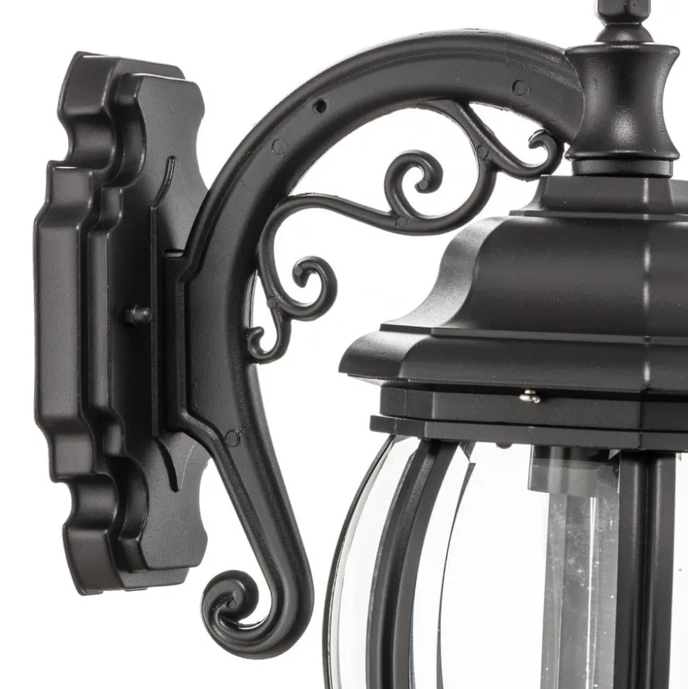 Utendørs vegglampe Andrew lanterne hengende, svart