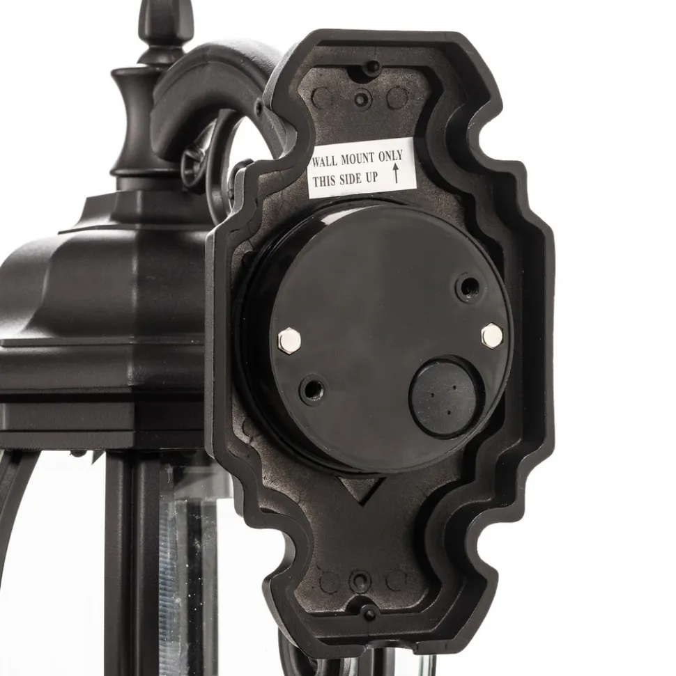 Utendørs vegglampe Andrew lanterne hengende, svart