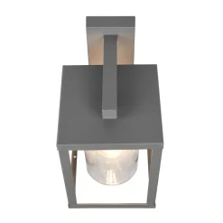 Utendørs vegglampe Lunga med skumringssensor