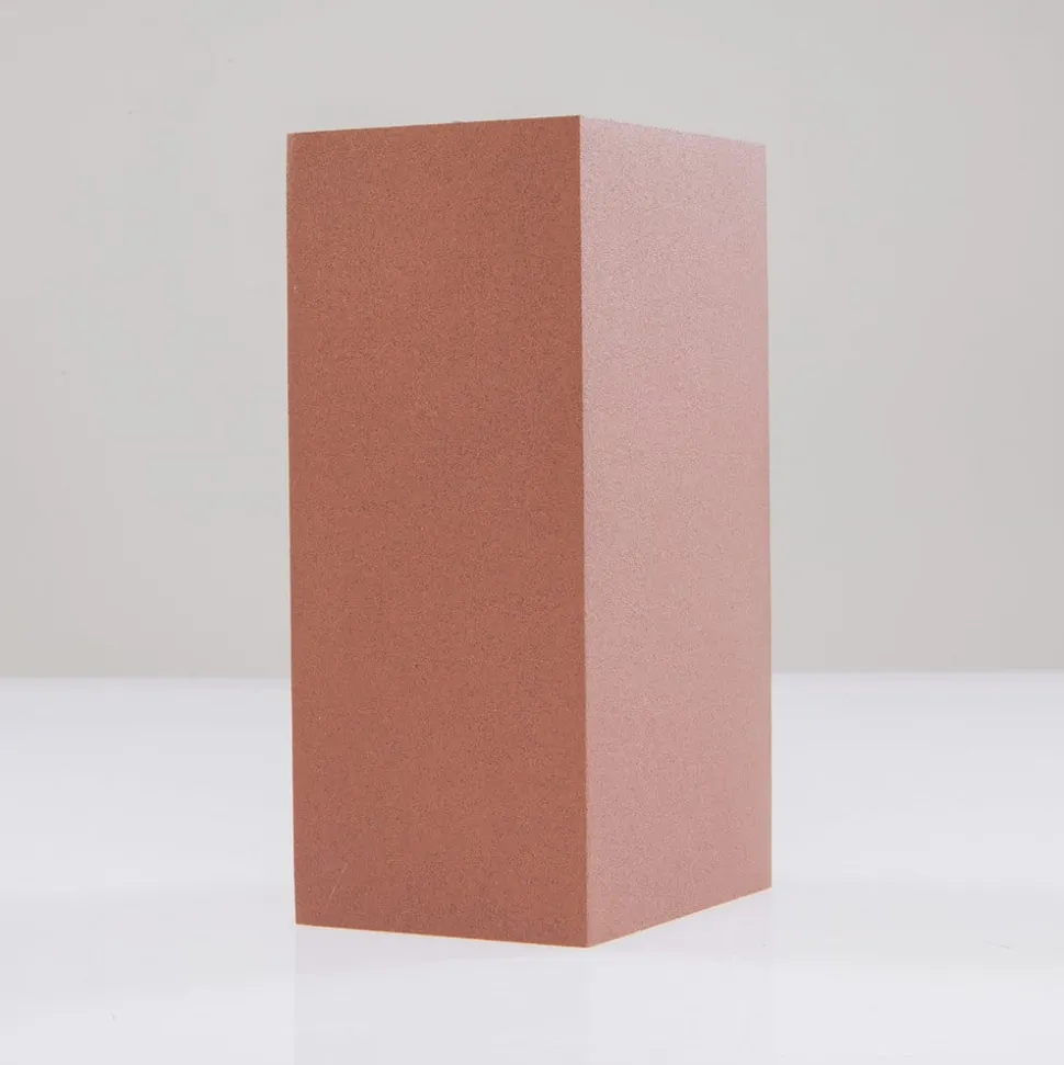 Utendørs vegglampe Tavi, rustbrun, aluminium, opp/ned