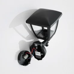 Utendørs vegglykt Acelya med bevegelsessensor