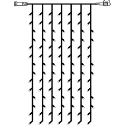 Utvidelselenke LED-lysforheng System 24