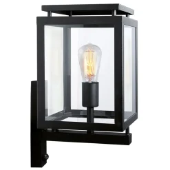 Vecht utendørs vegglampe med bevegelsessensor