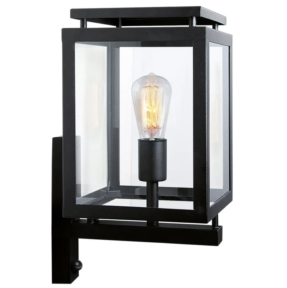 Vecht utendørs vegglampe med bevegelsessensor