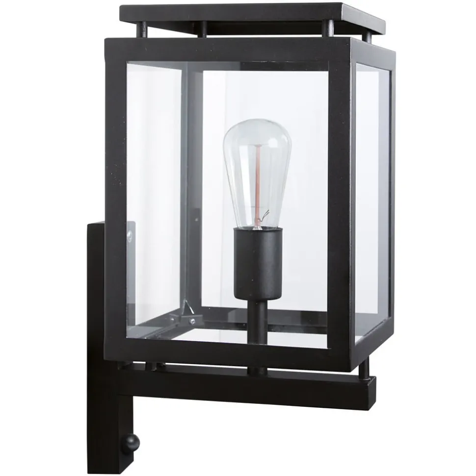 Vecht utendørs vegglampe med bevegelsessensor