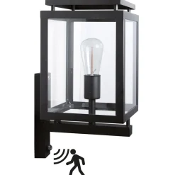 Vecht utendørs vegglampe med bevegelsessensor