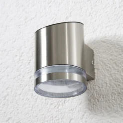 Vegghengt solcellelampe Salma med LED-lys