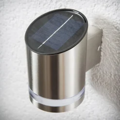 Vegghengt solcellelampe Salma med LED-lys