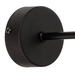 Vegglampe Chicago med skjerm i lin