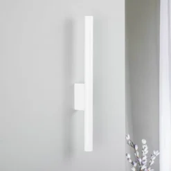 Vegglampe Laser, hvit