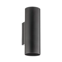 Vegglampe Marley 2 lyskilder svart