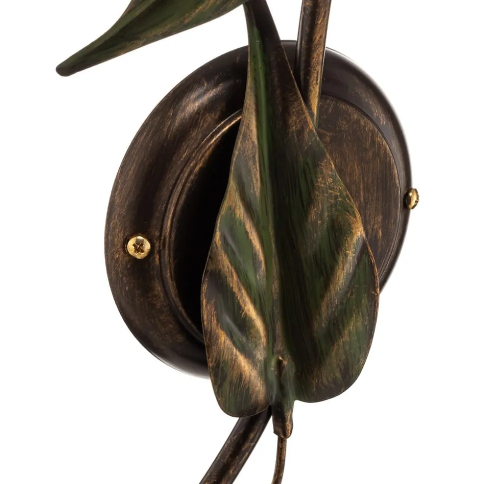 Vegglampe Miranda 1 lyskilde, bronse