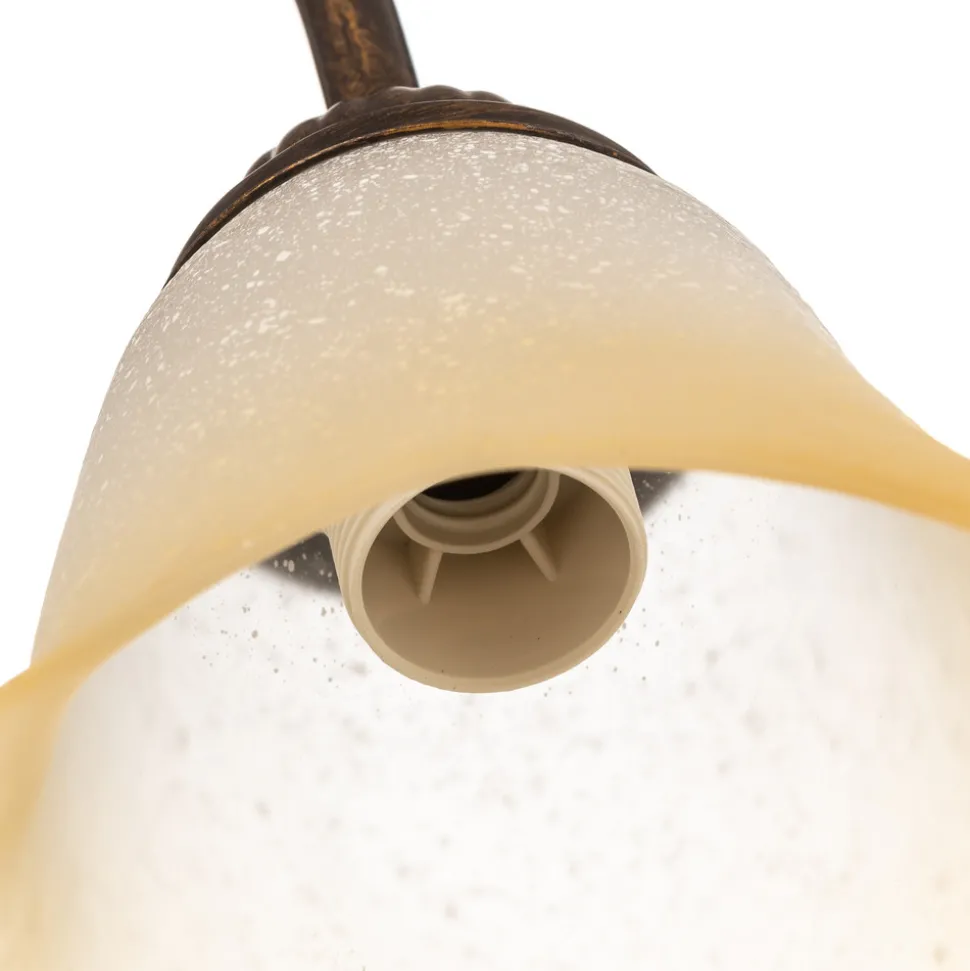 Vegglampe Miranda med 2 lyskilder, bronse