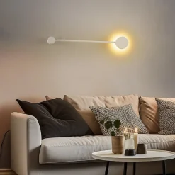Vegglampe Orbit I 40, hvit, 1 lyskilde