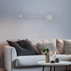 Vegglampe Orbit I 40, hvit, 1 lyskilde