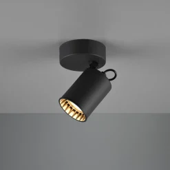 Vegglampe Pago, 1 lyskilde, svart