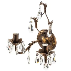 Vegglampe Teresa som lysekrone, 2 lyskilder