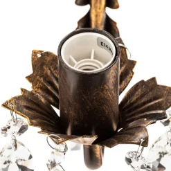 Vegglampe Teresa som lysekrone, 2 lyskilder