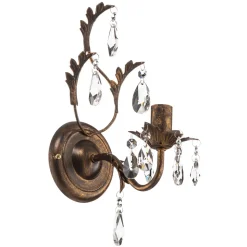 Vegglampe Teresa som lysekrone, 1 lyskilde