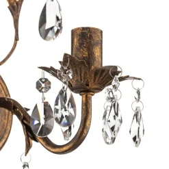 Vegglampe Teresa som lysekrone, 1 lyskilde