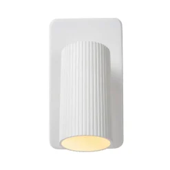 Veggspot Clubs, 1 lyskilde, hvit