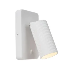 Veggspot Clubs, 1 lyskilde, hvit