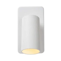 Veggspot Clubs, 1 lyskilde, hvit