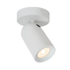 Veggspot Punch, 1 lyskilde, hvit