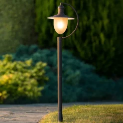 Veilampe Aruba, rustbrun