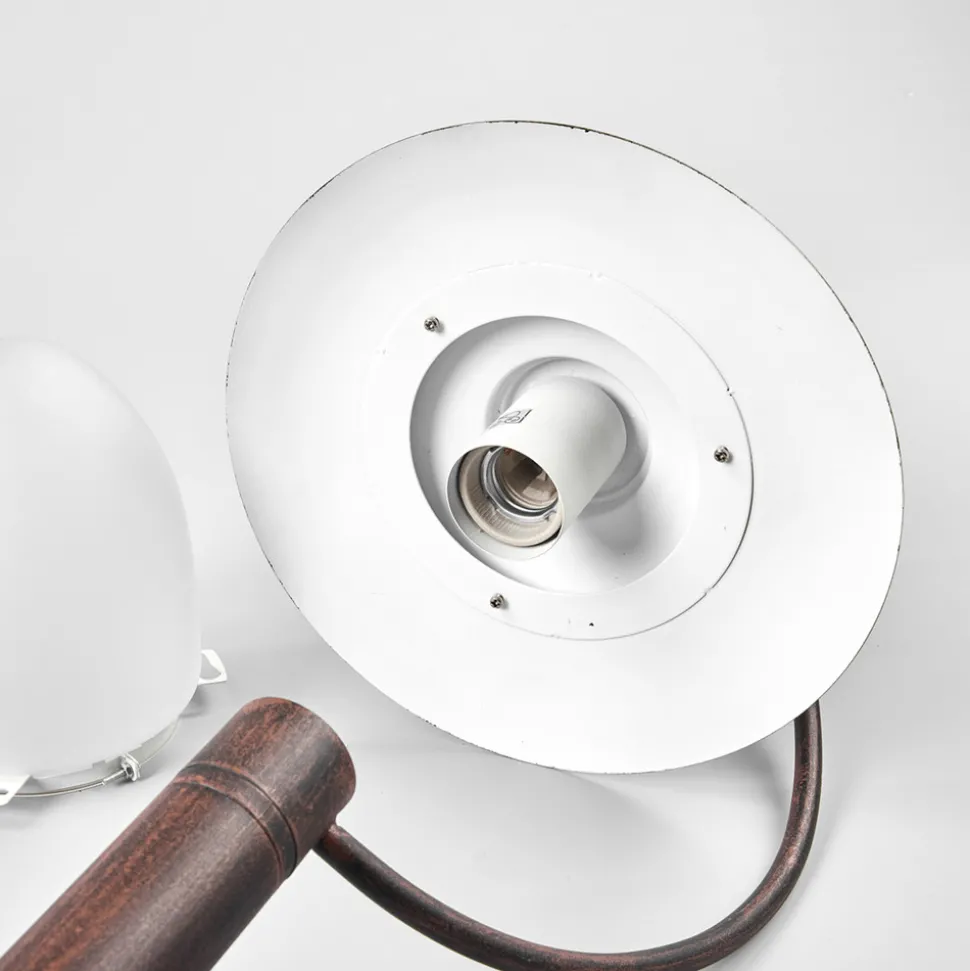 Veilampe Aruba, rustbrun